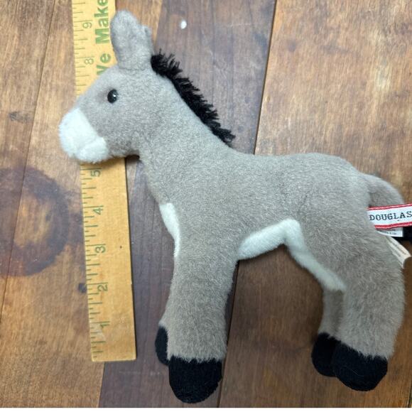 Douglas Cuddle Toys Small Plush Collectible Stuffed Animal Donkey Mule Burro - Picture 11 of 11
